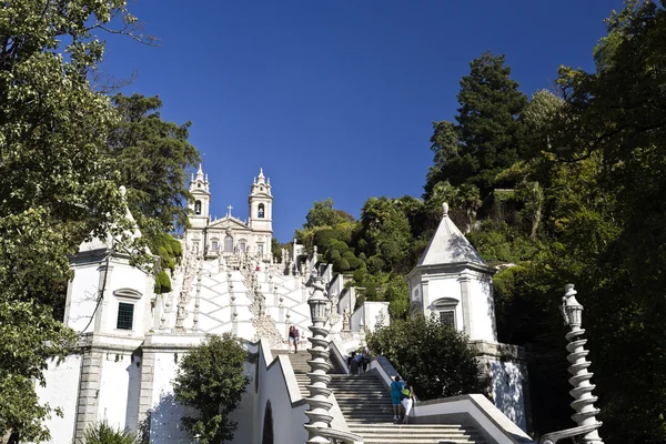 Braga bazylikę Bom Jesus — Zdjęcie stockowe