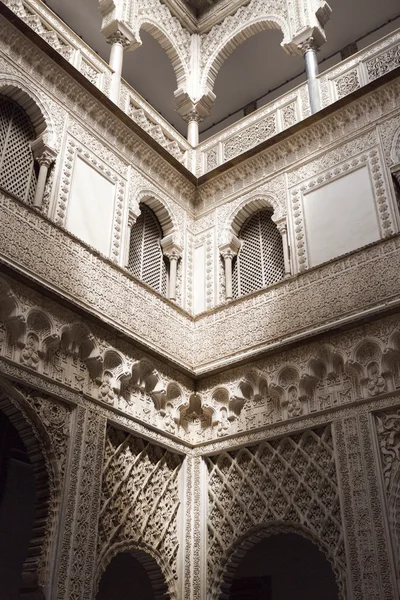 Sevilha Alcazar Pátio de las Munecas — Fotografia de Stock