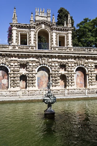 Sevilla Alcazar-trädgårdarna — Stockfoto