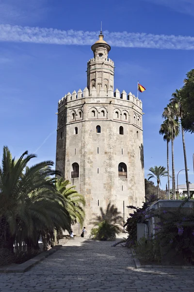 Seville Torre del Oro — Stok fotoğraf