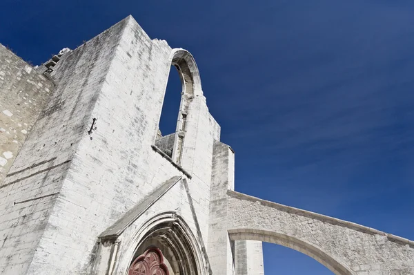 Ruins of the Carmo Convent — Stock Photo, Image