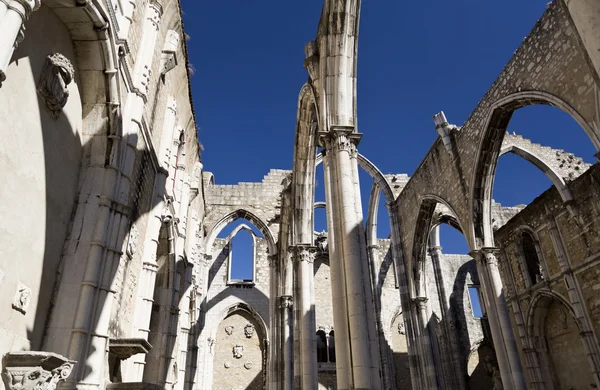Ruins of the Carmo Convent — Stock Photo, Image