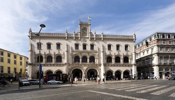 Lissabon treinstation Rossio Station — Stockfoto