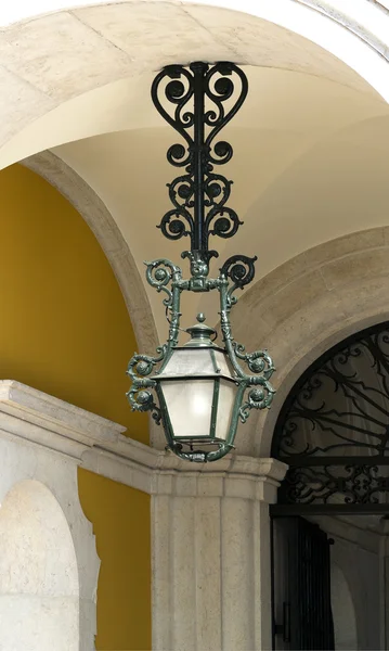 Lisbon Arcade Lamp — Stock Photo, Image