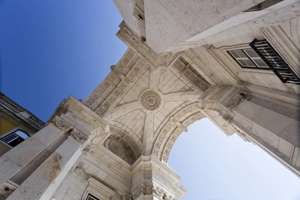 Lizbona Rua Augusta Arch — Zdjęcie stockowe