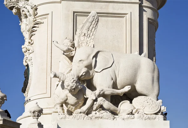 Lisbon Statue of King Dom Jose — Stock Photo, Image