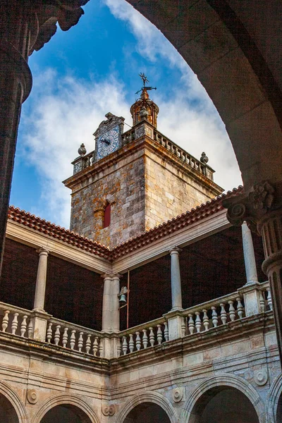 Torre Del Reloj Catedral Santa María Asunción Vista Desde Interior — Foto de Stock