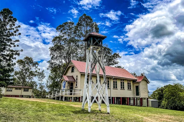 Vue Église Catholique Michael Construite 1909 Dans Ville Rurale Kilcoy — Photo