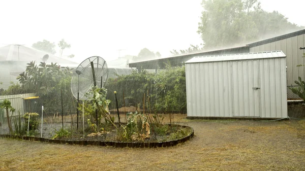 Fuertes lluvias — Foto de Stock