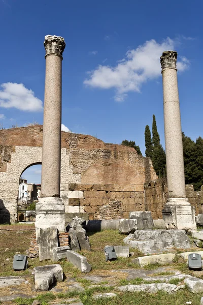 Ruínas do Fórum Romano — Fotografia de Stock