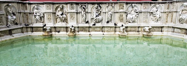 Fontaine de joie de Sienne — Photo