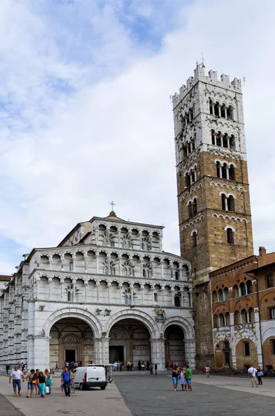 Lucca Cathedral Saint Martin — Stok fotoğraf