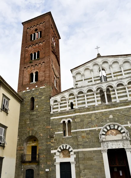 Lucca kirche von san pietro somaldi — Stockfoto