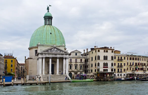 Venezia Chiesa di San Simeone Piccolo — Foto Stock