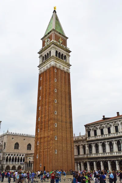 Venedig Glockenturm von st mark — Stockfoto
