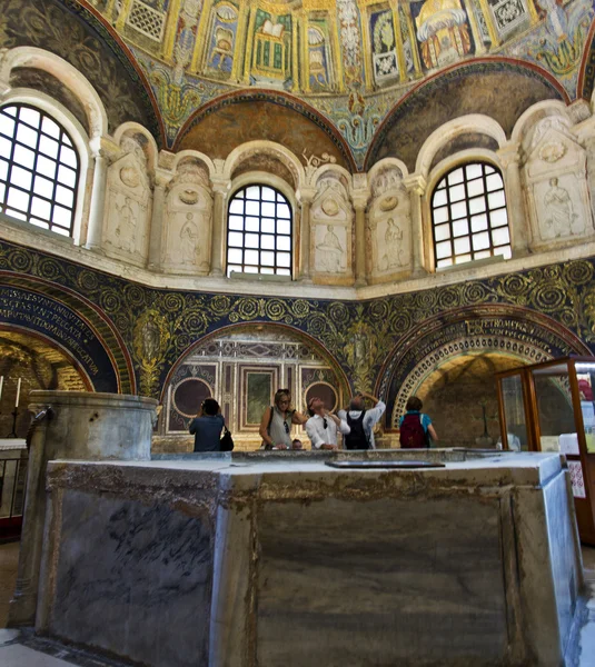 Ravenna Mosaicos do Batistério de Néon — Fotografia de Stock