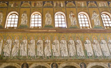 Saint Apollinare Nuovo Ravenna mozaikleri