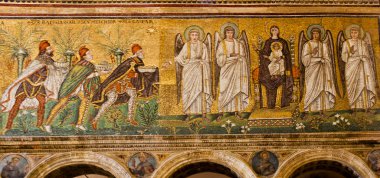 Saint Apollinare Nuovo Ravenna mozaikleri