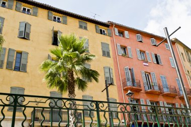 Grasse, Güney Fransa'da tipik mimari