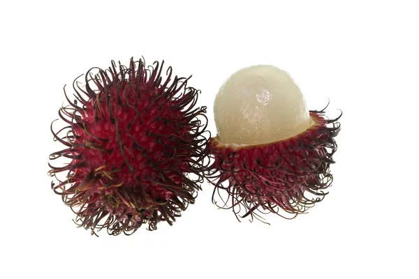 Fruta tropical do rambutão — Fotografia de Stock