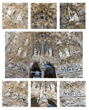 The Sagrada Familia clipart