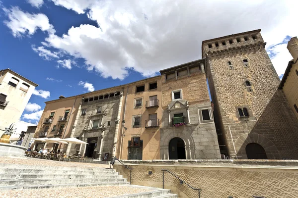 Segovia Plaza de San Martin — Stockfoto