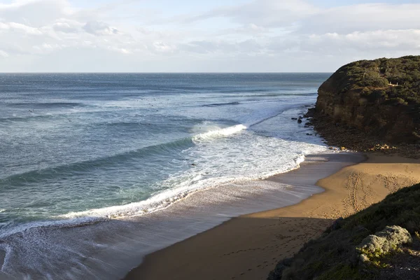 Sol brillando en Bells Beach — Foto de Stock