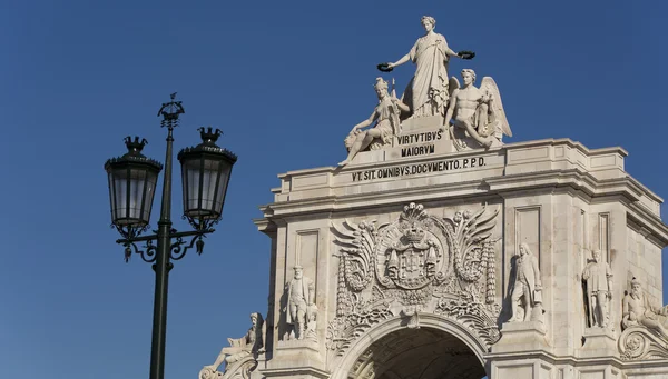 Rua Augusta Arch — Stockfoto