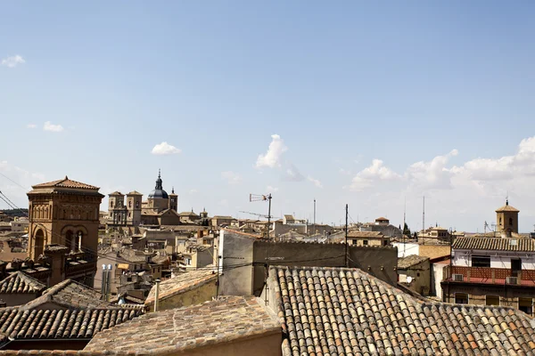 Over the Roofs of Toledo at Sunset — Stock Photo, Image