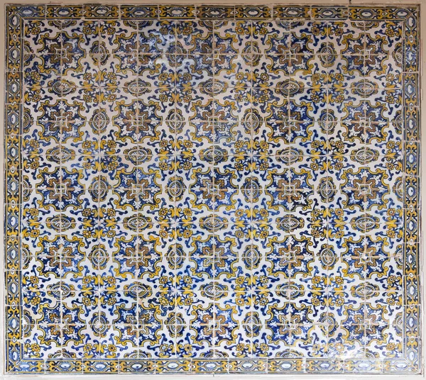 Painel de azulejos portugueses — Fotografia de Stock