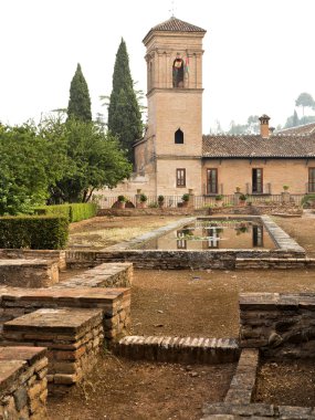 Alhambra güzel bahçeleri