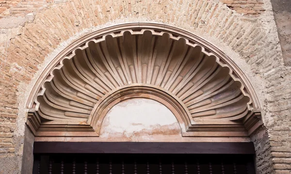 Alhambra detail tympanonu nad dveře — Stock fotografie