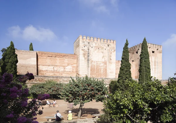 Alhambra Alcazaba Granada — Stock fotografie