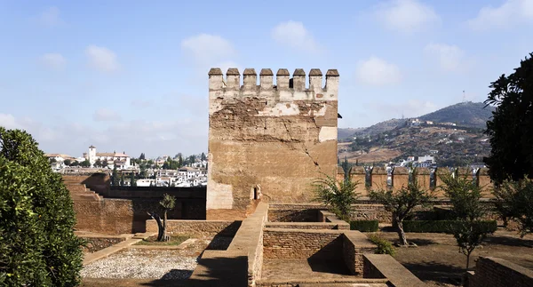 Alhambra věž slepice — Stock fotografie
