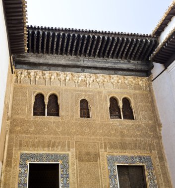 Comares Sarayı Alhambra cephe