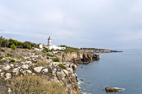 Cascais fyren Guia — Stockfoto