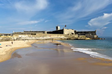 Carcavelos Beach ve Saint Julian Fortress
