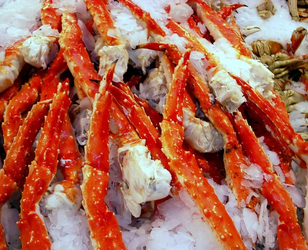 Crabes frais capturés . — Photo