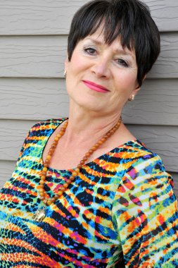 Olgun kadın güzelliğinin.