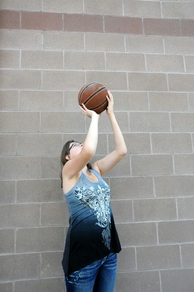 Basketspelare. — Stockfoto
