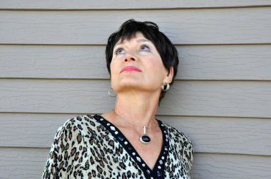 Olgun kadın güzelliğinin.