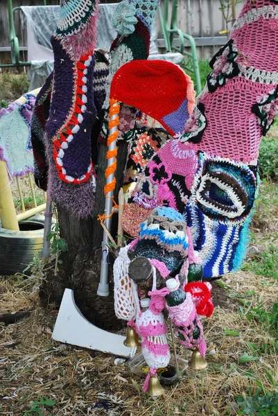 Padrões de crochet . — Fotografia de Stock