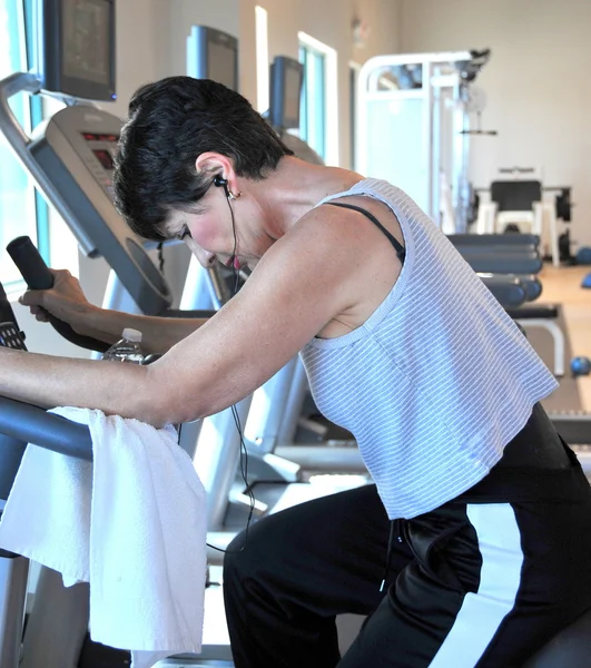 Vrouwelijke training. — Stockfoto