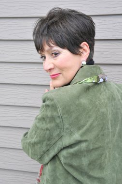 Olgun kadın güzelliğinin.