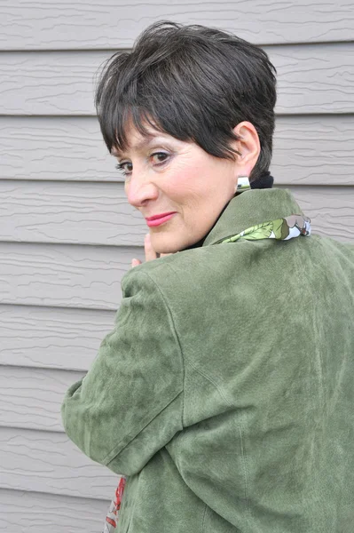 Olgun kadın güzelliğinin.