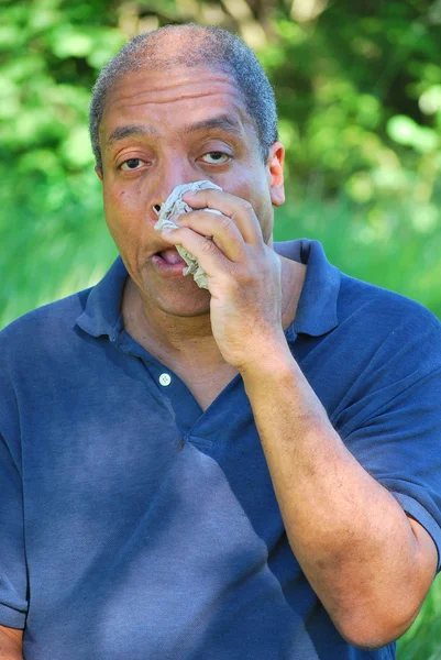 Afro-americano masculino . — Fotografia de Stock