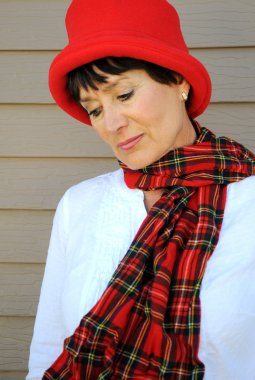 Olgun kadın güzelliğinin.