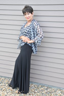 Olgun kadın güzelliğinin.