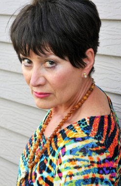 Olgun kadın güzelliğinin.