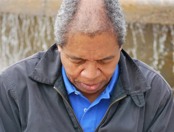 Afro-americano masculino . — Fotografia de Stock